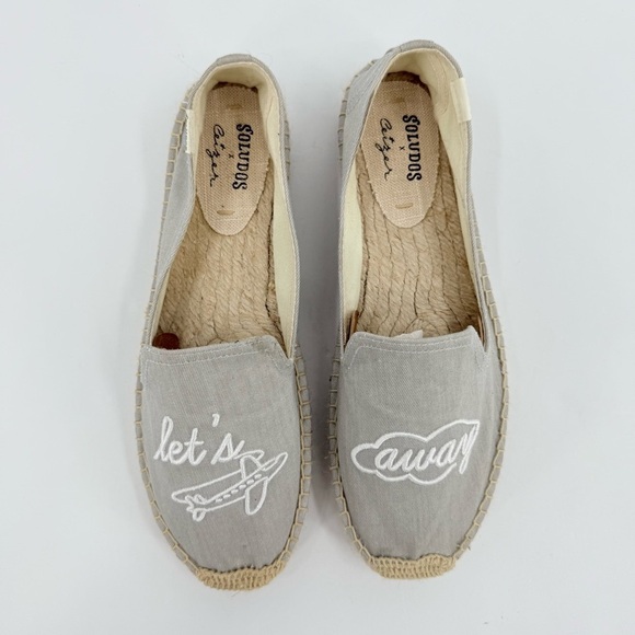 Soludos x Ceizer Let's Fly Away Smoking Slipper in Chambray Size 9 - Picture 11 of 12